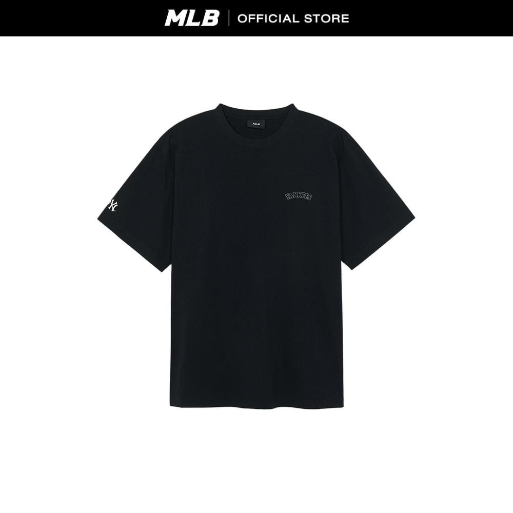 MLB เสื้อยืด ยูนิเซ็กส์ Basic Over Fit T-Shirts รุ่น 3ATSB1554 50BKS สีดำ
