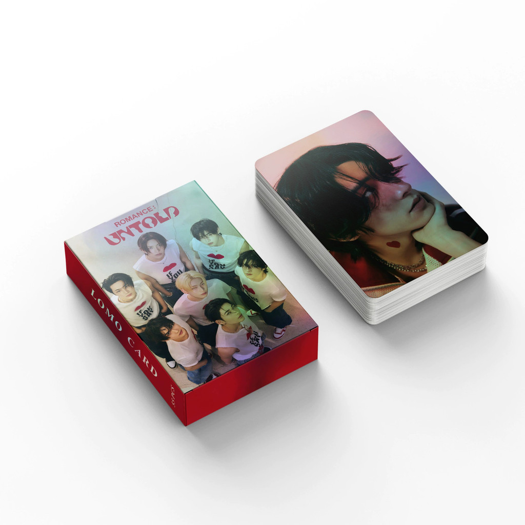[คลังสินค้าพร้อม] ENHYPEN ROMANCE UNTOLD การ์ด Lomo Holographic 55 ชิ้นชุด JAY JAKE Photocard Collec