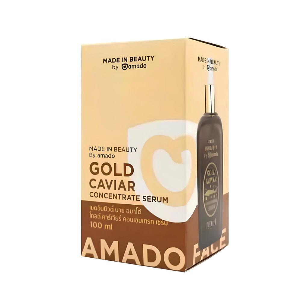 Amado Gold Caviar Serum อมาโด โกลด์คาเวียร์ เซรั่ม ( 1 ขวด 100ml )
