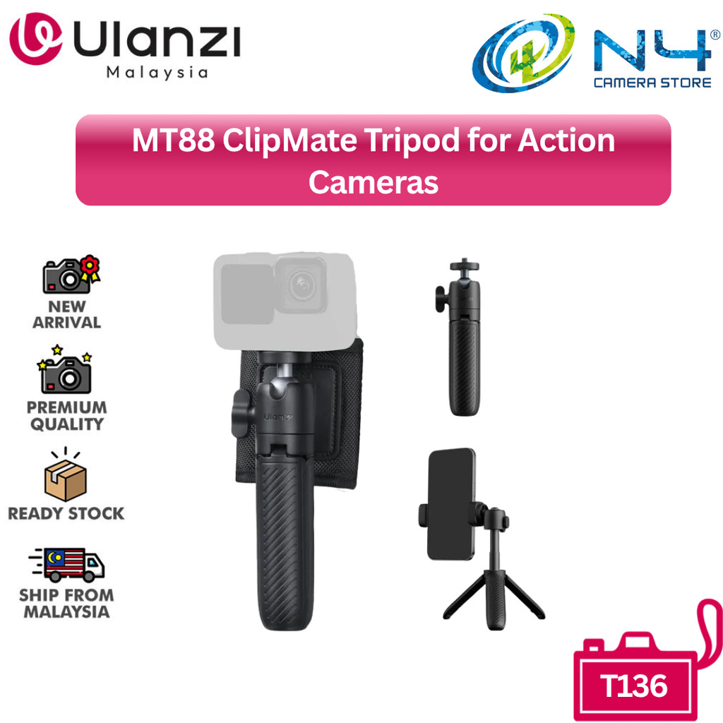 ULANZI MT-88 CLIPMATE TRIPOD (T136)