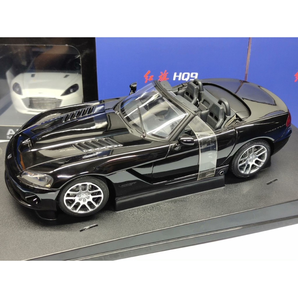 [Orphan] AUTOART Alloy 1: 18 Car Model Dodge Viper Convertible Black