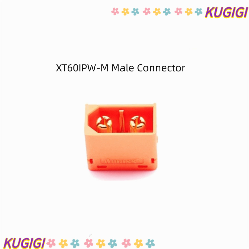 KUGIGI 2+1 Connector ปลั๊กขาสัญญาณ, ทองเหลืองพร้อมพินสัญญาณ XT60I-F XT60I-PW 2 + 1 ปลั๊ก, รุ่นอุปกรณ