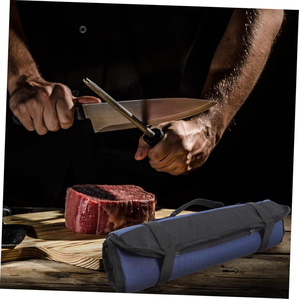 ราคาต่ํา Seckill 22 มีด Chefs Knife Storage Bag Portable Roll Chefs Knife Storage Bag