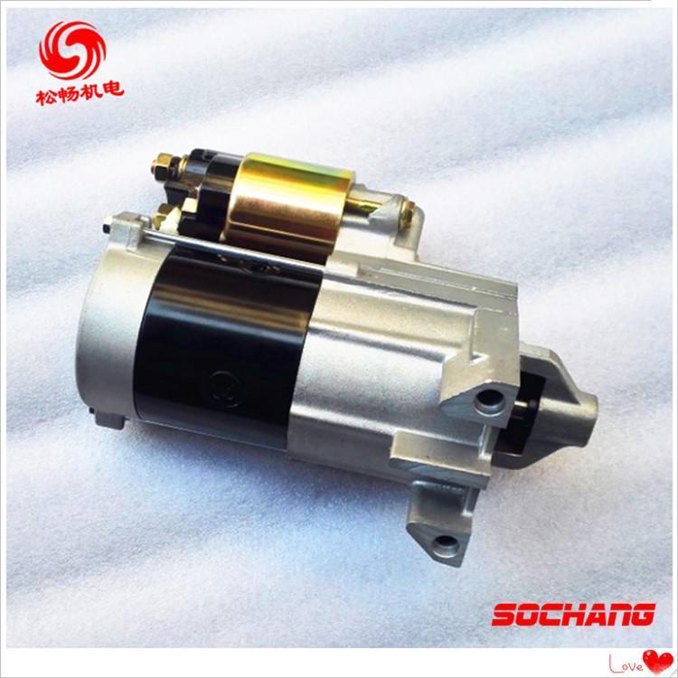 12V Starter Motor Assembly for Honda GX610 GX620 GX670 V-Twin Engine 31200-ZJ1-841 OEM Replacement