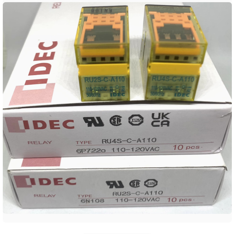 IDEC RU4S-C-A110 RU2S-C-A110 RU2S-C-d24 รีเลย์ RU45-C-A220V