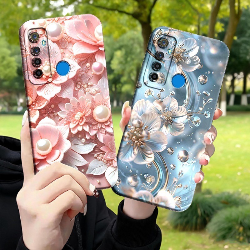 เคสRealme 5 / 5i - เคสRealme 5 Pro - เคสRealme 6 - เคสRealme 8 - Realme 7 Softcase - GEMINI07 - SILI