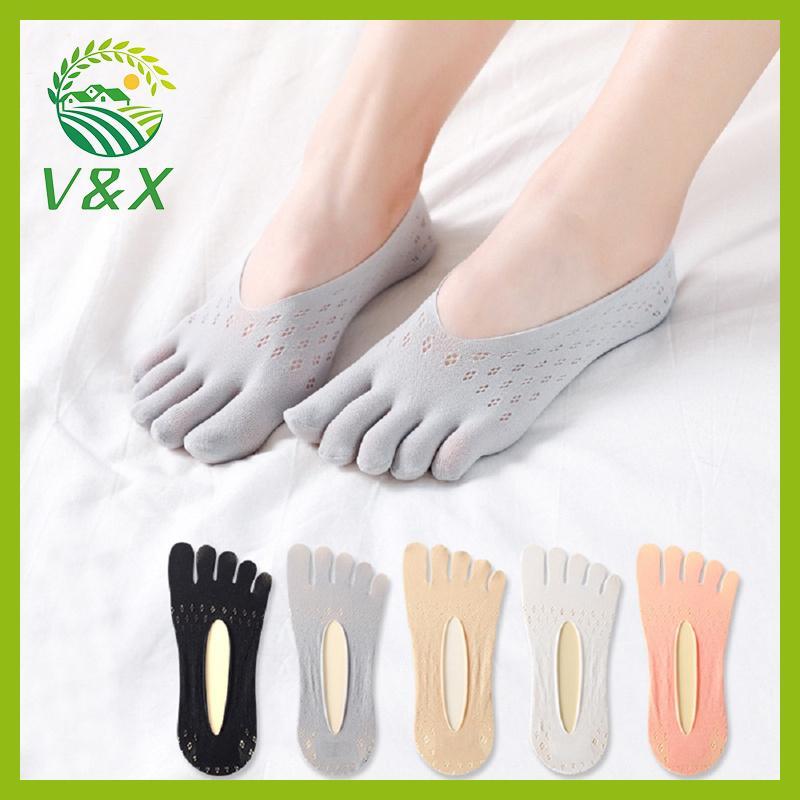 [Snowth] Fashion Thin So Slippers Women invisible Silicone Anti-skid Five Finger Sos [zkm]
