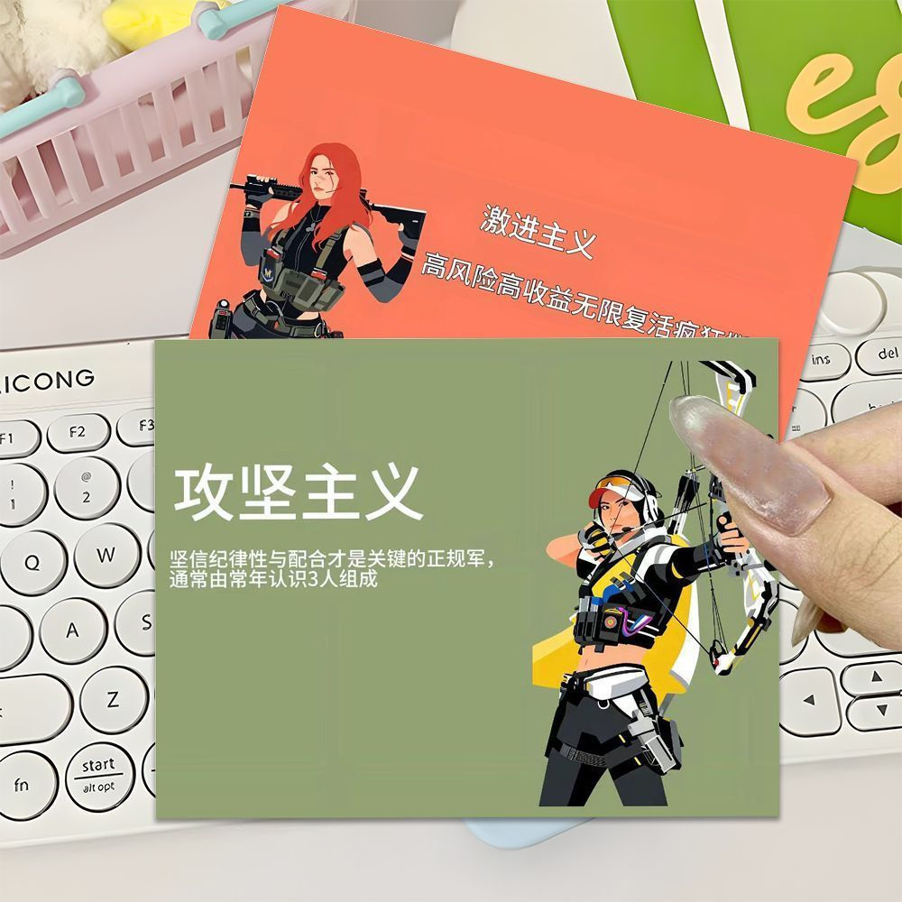 JUA Deltaism Mini Card]Homemade merchandise for the 2D mobile game Delta Force LOMO Card material sh