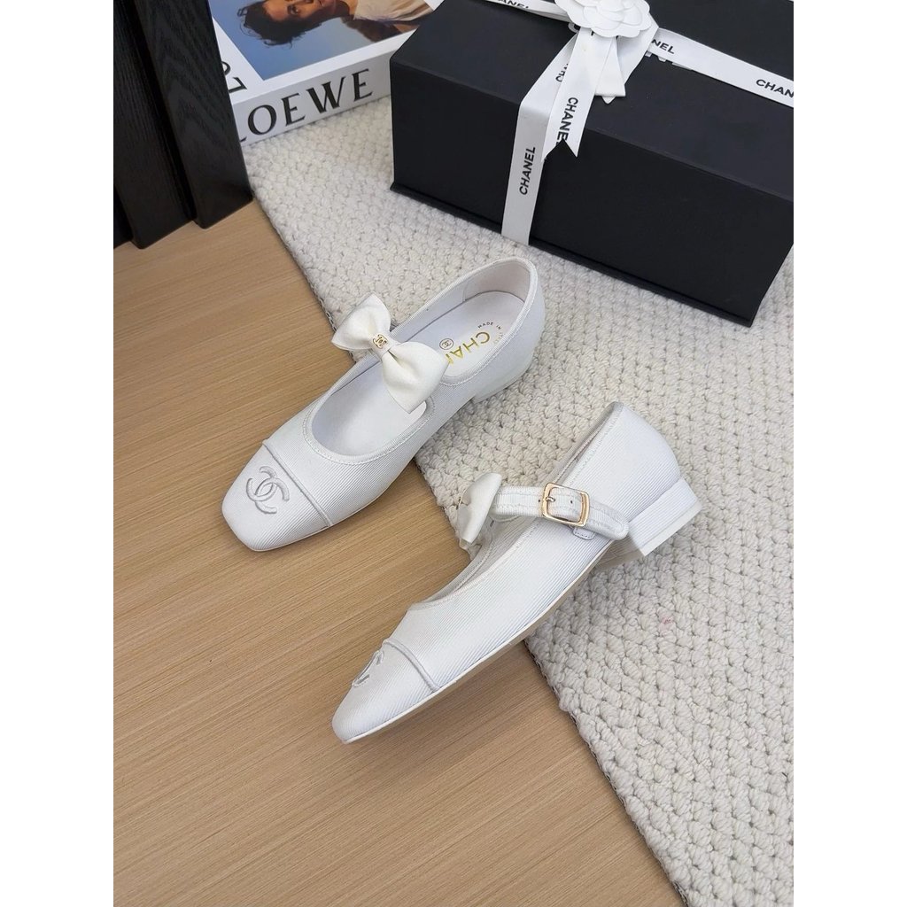 รองเท้าส้นเตารีด CHANEL ขนาด 35-39