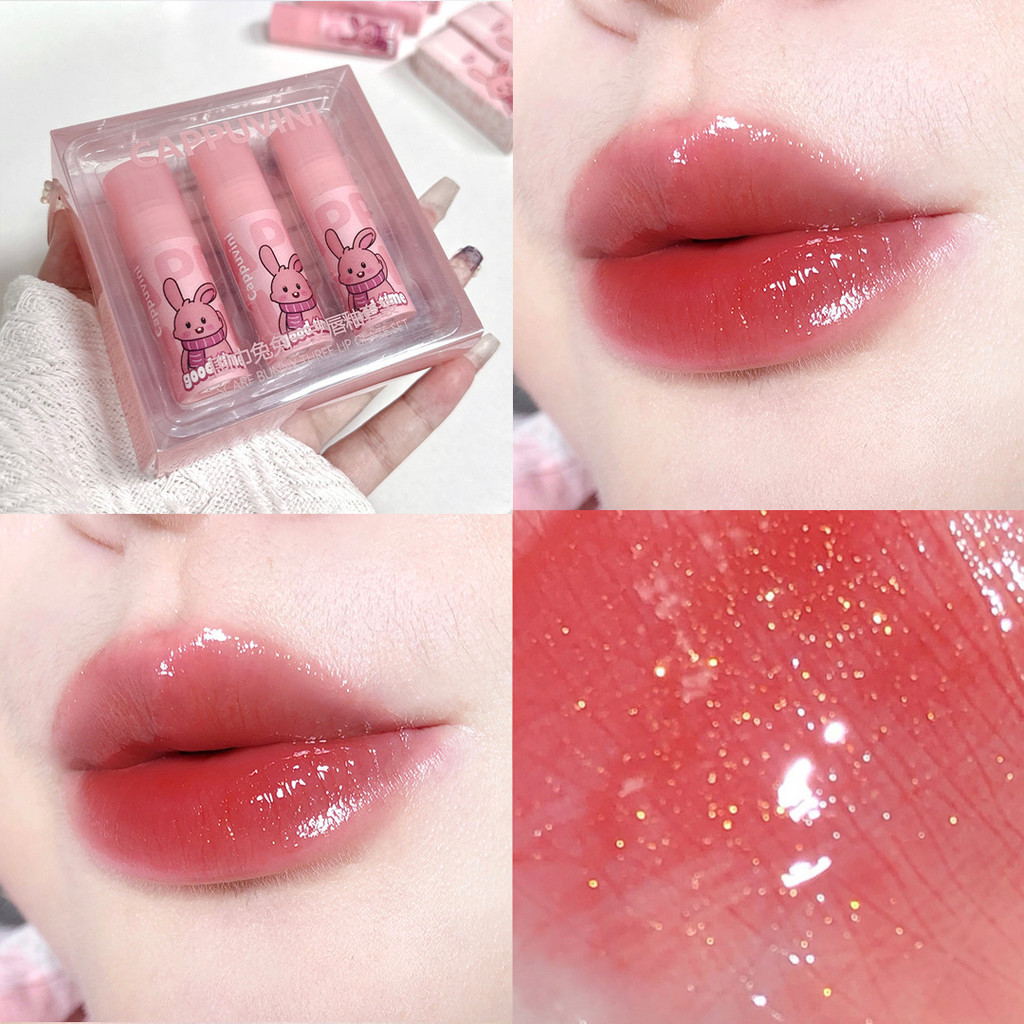 【xingji004.th】  Water Gloss Glass Lip Female Moisturizing Lip Glaze  【0421p6mkXj3Ts】