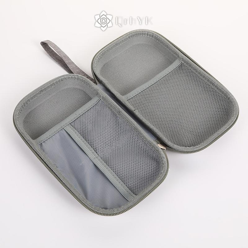 QrhYK ความจุขนาดใหญ่ Electronics Organizer Bag Travel Storage สําหรับโทรศัพท์มือถือ Chargers USB Data Cables Home หรือ Office ใหม่