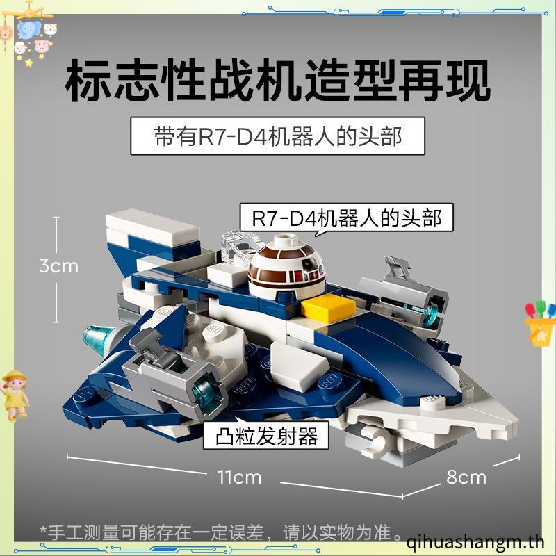 LEGO Star Wars 75400 Plo Koon's Jedi Starfighter Mifighter (89 Pieces)