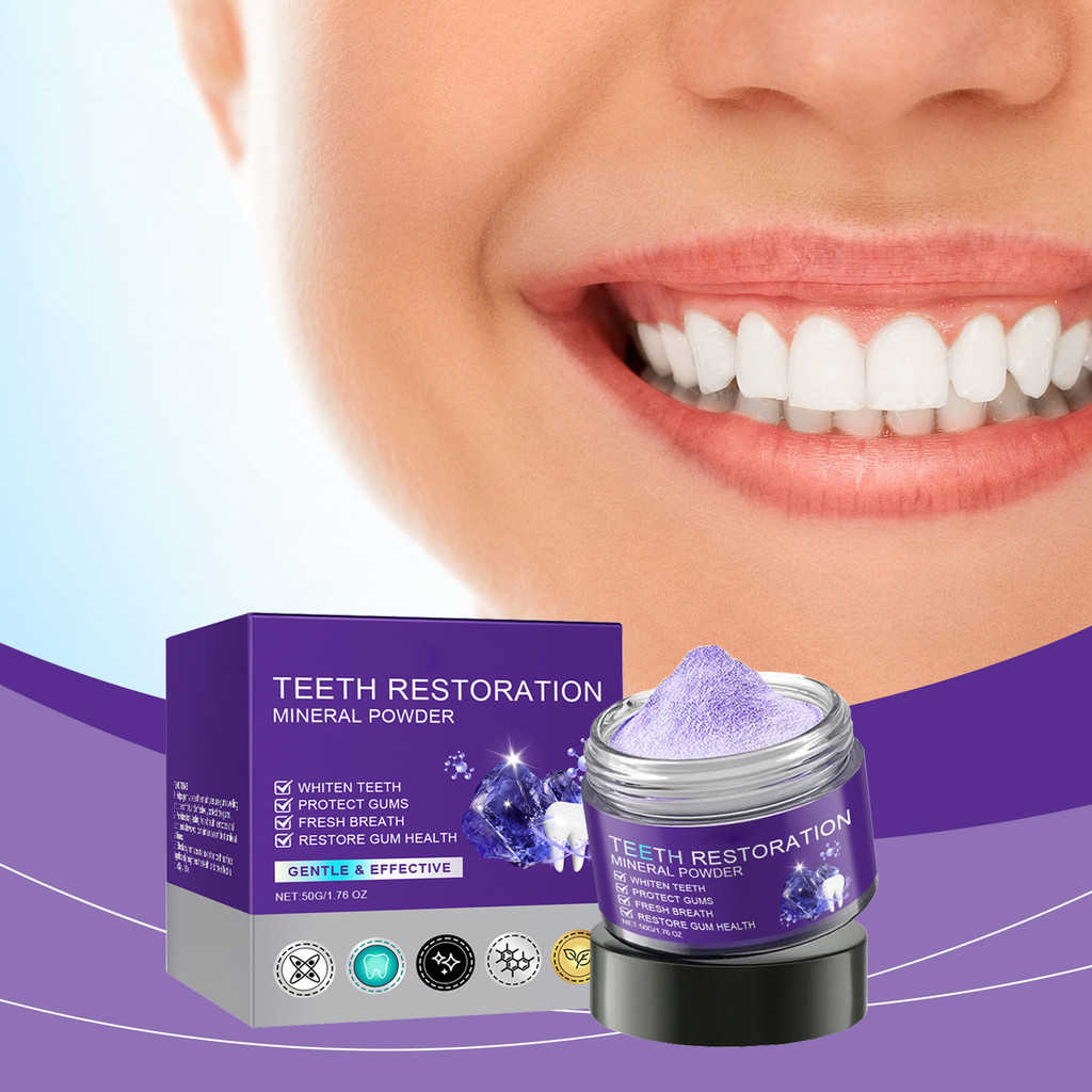 [คลังสินค้าพร้อม] Purple Lightly Clean Tartar Tartar Odor Fresh Breath Clean Refreshing Daily Care C