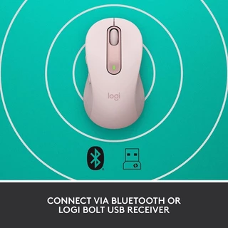 LOGITECH SIGNATURE M650 SILENT TOUCH เมาส์ไร้สาย เสียงเงียบ ใช้ได้ทั้ง WINDOWS และ MAC OS