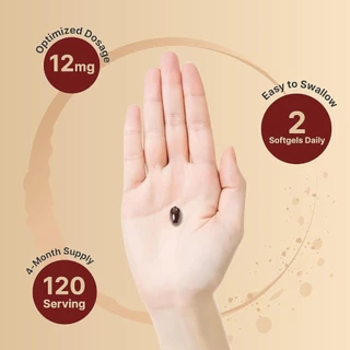 พร้อมส่ง NatureBell Astaxanthin 12mg 240 Softgels Strongly Promotes Skin & Joint Health