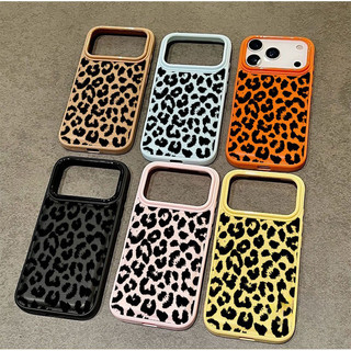 ลายเสือดาว รุ่นใหม่ สําหรับ iPhone 17 16 15 14 13PRO 12 12pro 11 11pro 14/15plus 17ProMax 17Pro เคสโทรศัพท์กันกระแทก