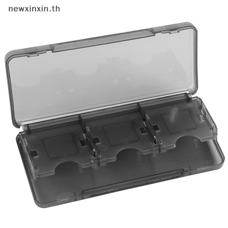 ^N^ 6 In 1 Portable 3DS Game Storage Case NDS Box 2DS Game Card Holder ใช้งานร่วมกับ DS Lite NDSL ND