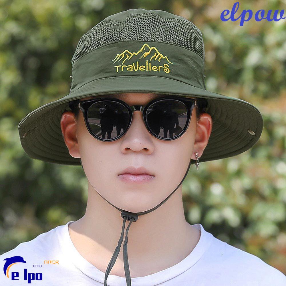 หมวกทรงถังผู้ชาย มีม่านบังแดด ออกแบบเพื่อกันแดดน่าสวมใส่ขณะขี่จักรยานกลางแจ้ง