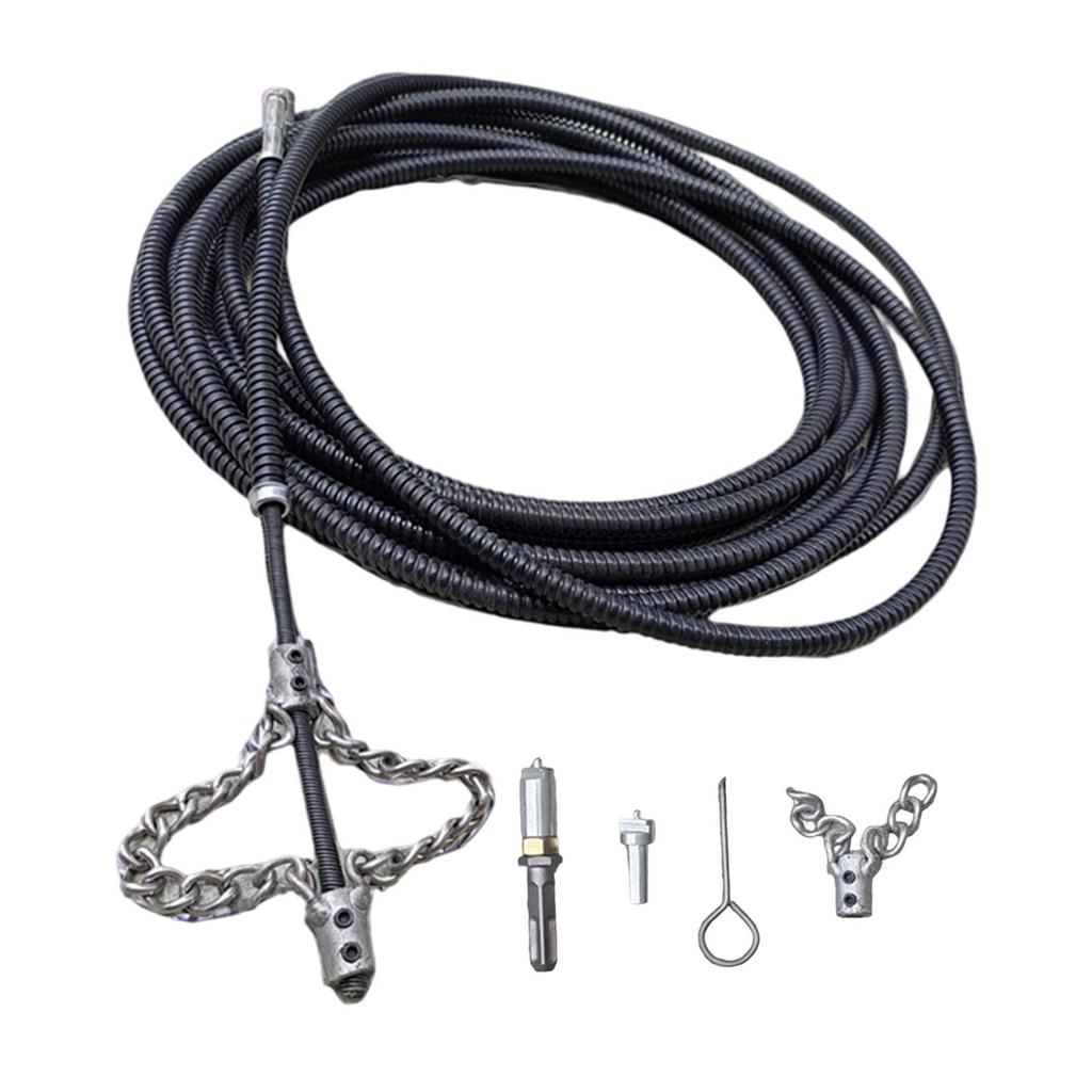 [txeji] Drain Snake,Clogged Unblocker,Practical,Heavy Duty,Drain Opener Drain Clog Remover Drain Aug