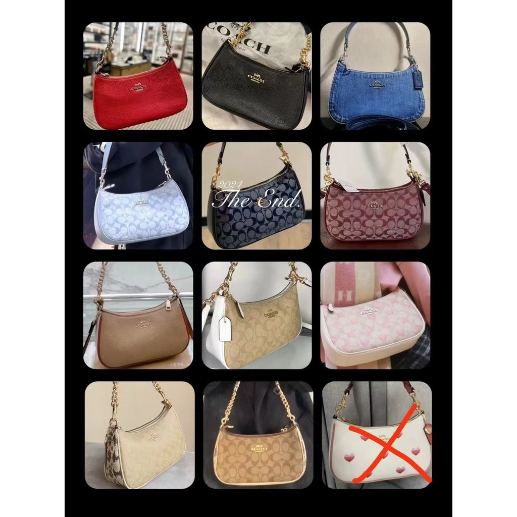 กระเป๋าสะพายข้างหญิงCoach สไตล์ใหม่ สีนมไข่มุก พกพาสะดวก ใช้งานได้หลากหลายโอกาส CA548