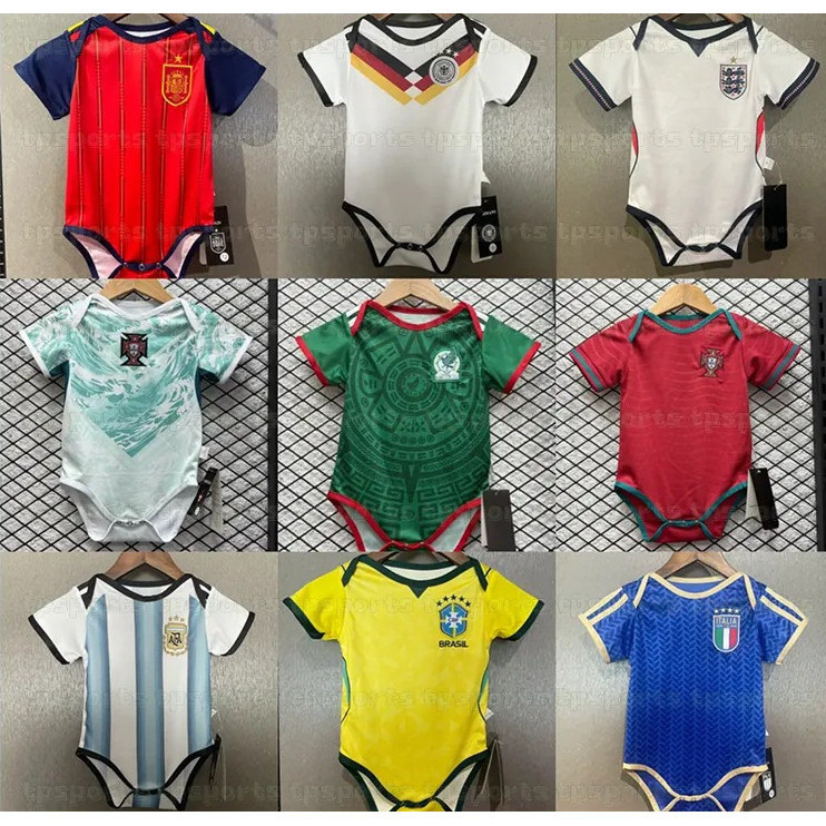 2026 world cup เสื้อฟุตบอลเด็กอังกฤษสเปน Argentina Portugal 26 TRENT KANE FODEN LEWANDOWSKI BELLINGH