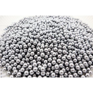 ลูก7-8มิล ลูกเหล็กร่อนเงา ขนาด 7-8mm ถุง 100 เม็ด / ชุด