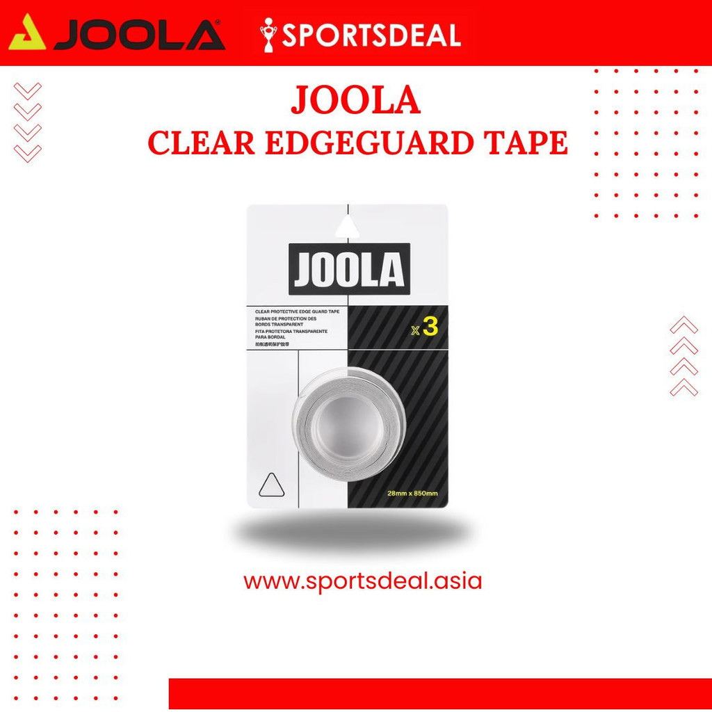 JOOLA เทปใส Pickleball Edgeguard