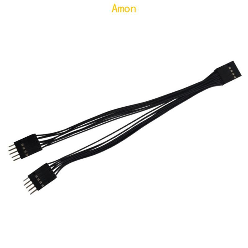 Amon USB 9Pin Female to Male Adapter Header Cable สายไฟต่อ USB 10CM