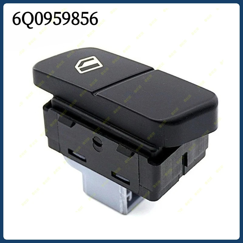 6Q0959856-RR Power Window สวิทช์ปุ่มสําหรับ Volkswagen VW Polo 9J3 9J2 9J1 9J4 9J6 2002-2010 6Q09598