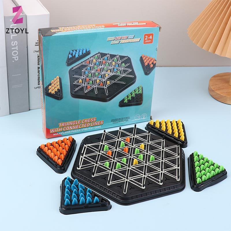 [ZTO-t] Chain Triangle Chess Splendor Duel Board Strategy Game สําหรับเด็กและผู้ใหญ่ Fun Family Game