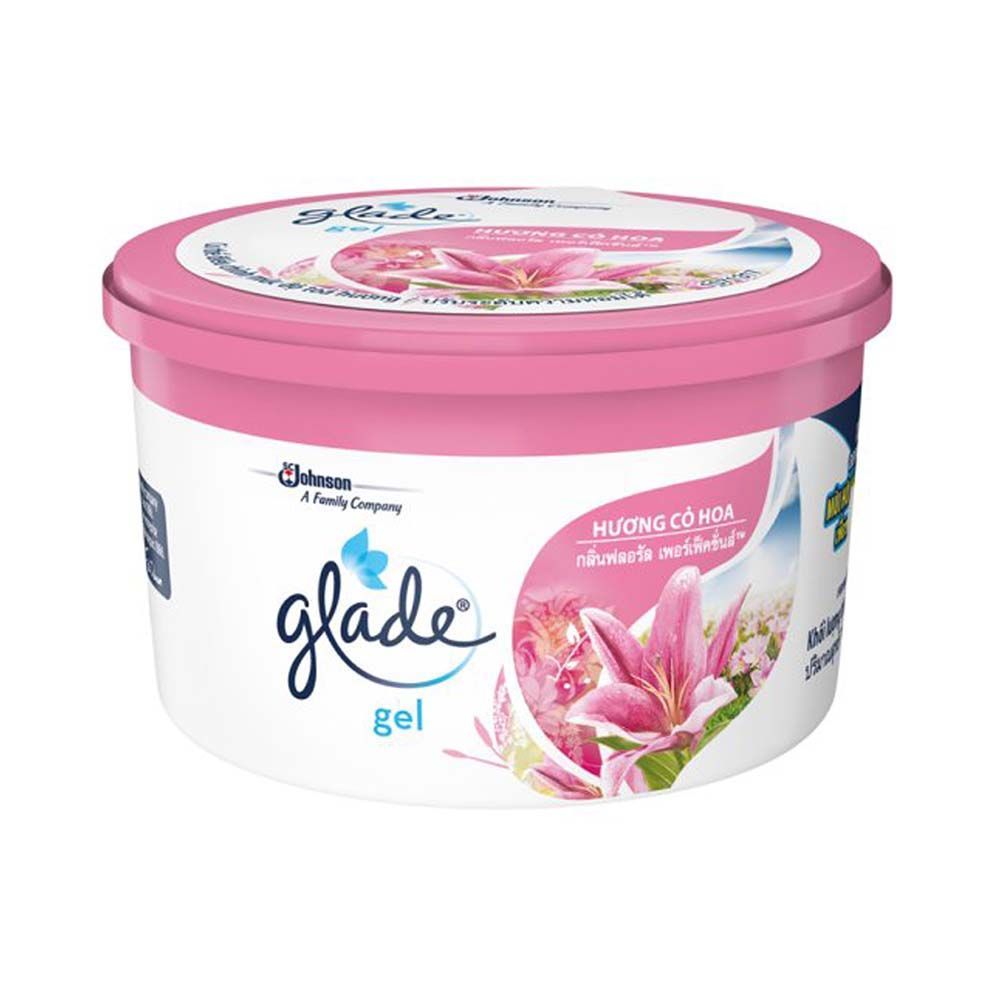 [สินค้าส่งด่วน]  เกลดเจลหอมปรับอากาศฟลอรัล 70 กรัม GLADE AIR FRESHNER GEL FLORAL 70 G.