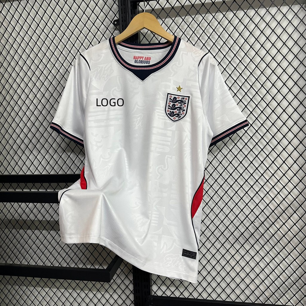 2026/27 England Fans Edition Mens England Home Short Sleeves Football Jersey T-Shirt