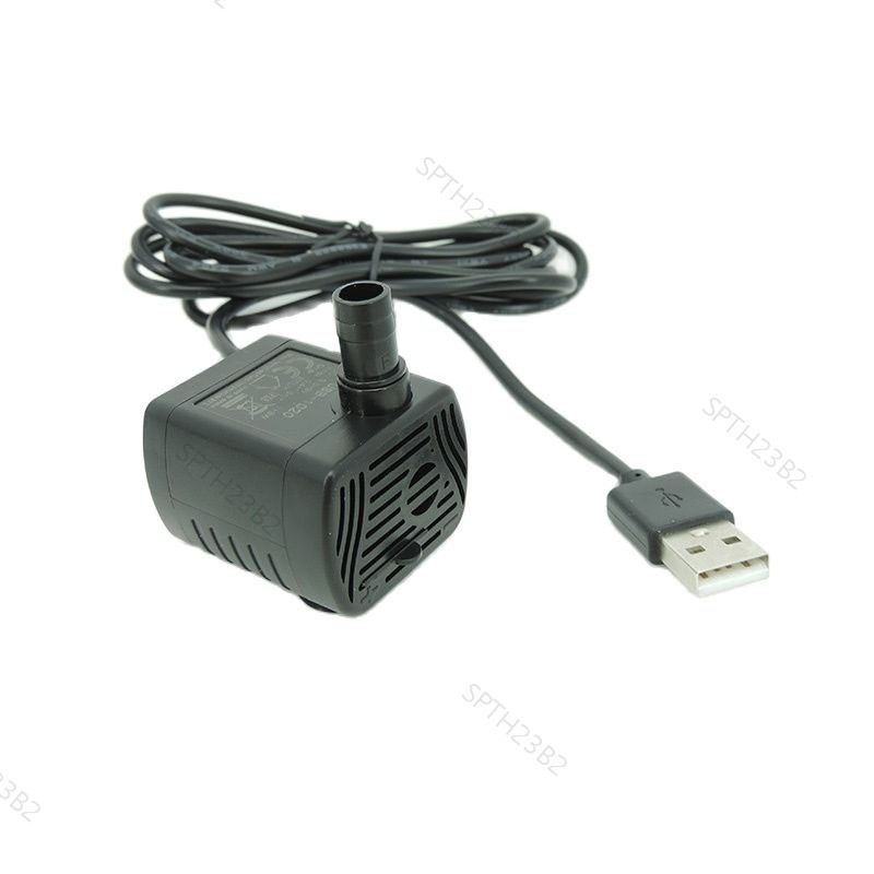 DIY ตัวกรองตู้ปลา ปรับ 5V USB ปั๊มน้ํา mini Low Noise Brushless มอเตอร์ปั๊มอุปกรณ์เสริม Submersible TH23B2