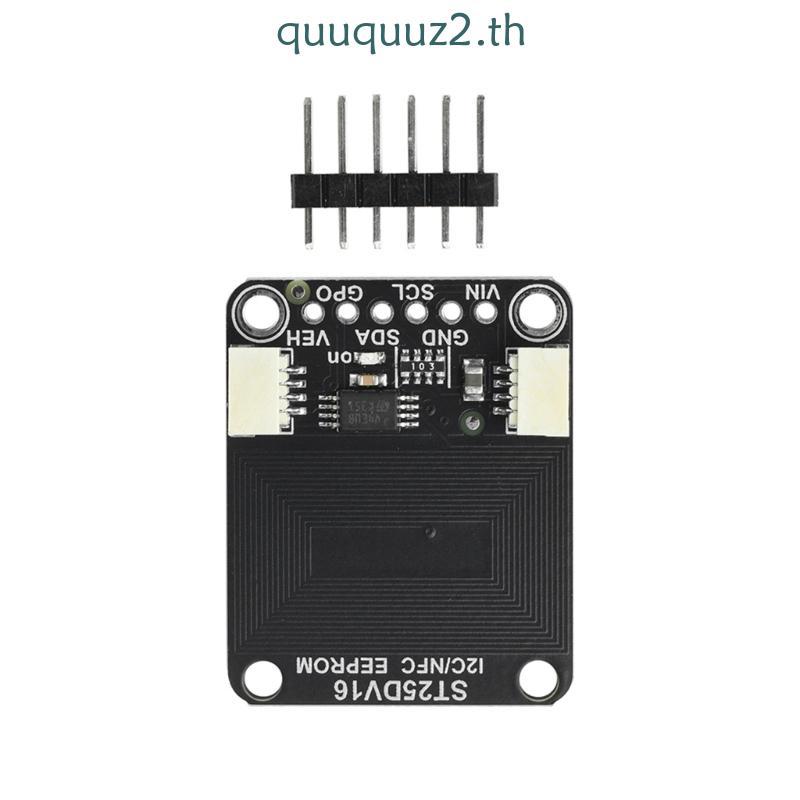 Quu ST25DV16K I2C โมดูลเก็บเกี่ยวพลังงานพร้อม I2C 16Kbit EEPROM สําหรับ Passive Sensory Recording