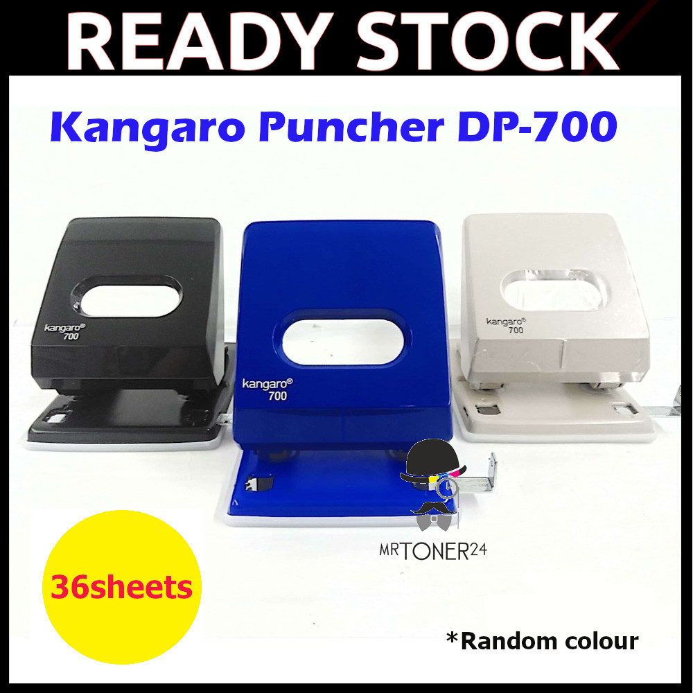 Kangaro DP-700 2 Holes Puncher / Kangaro Heavy Duty Two Hole Puncher 36 แผ่น / Penebuk Lubang Kangar