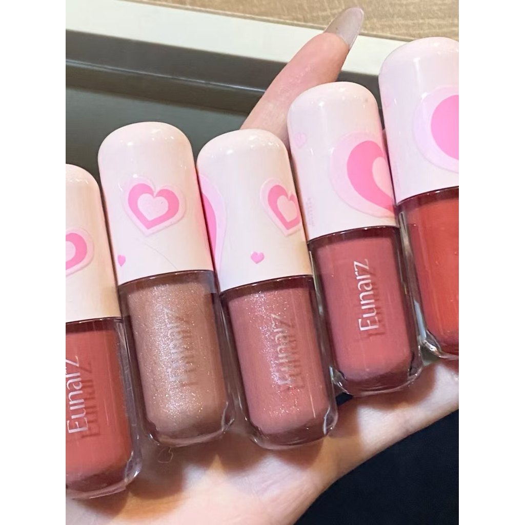 lipstick ลิปสติก Eunarz Eunarz Lip Gloss Water Gloss Pearl Lip Gloss Lip Essence Glass Lip Whitening