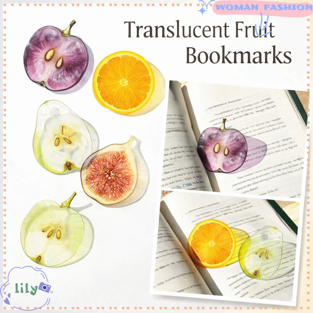 ที่คั่นหนังสือ ลิลลี่ เครื่องหมายอ่านโปร่งใส พรีเมี่ยม จําลองที่ละเอียดอ่อน ของขวัญนักเรียน