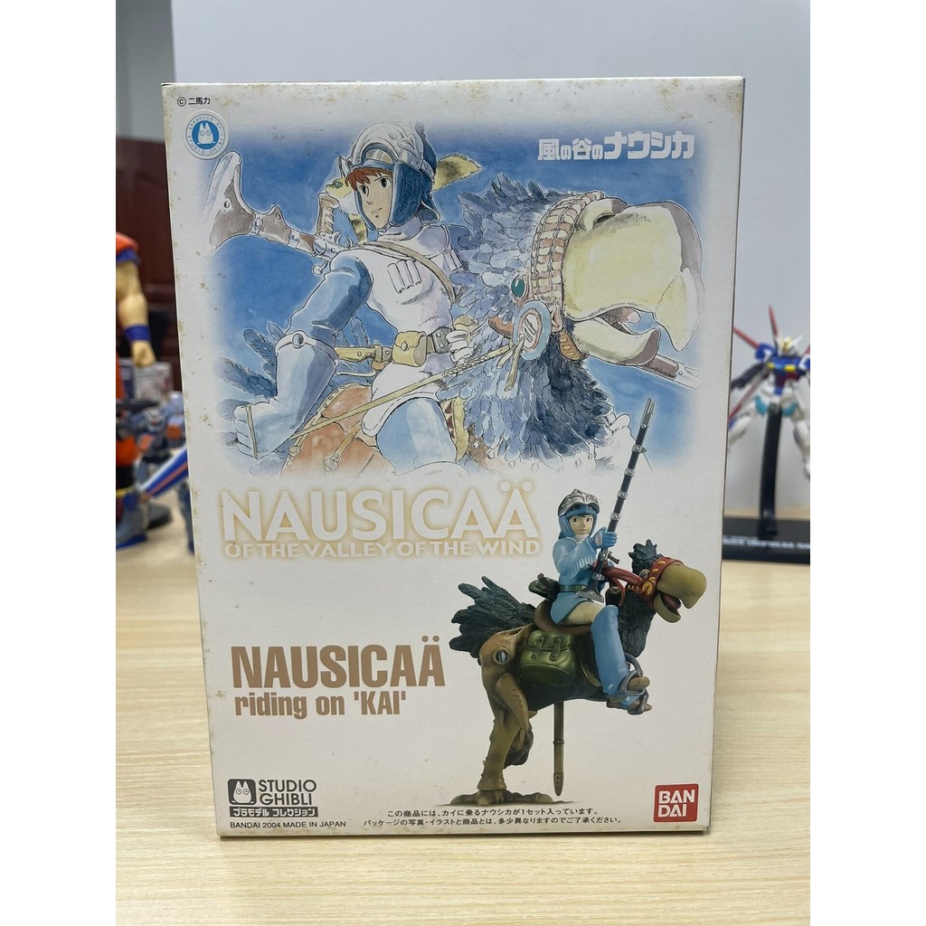 [สต๊อกพร้อม ติดต่อหากคุณมีคําถามใดๆ] x4 Bandai+Hayao Miyazaki+Valley of Wind+Nausica ขี่นกทะเล