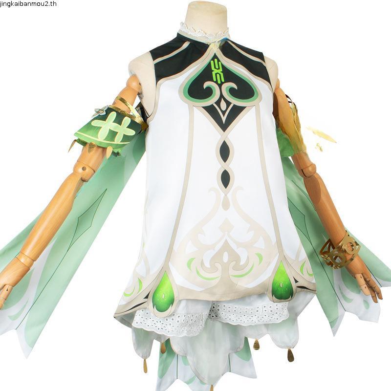 Genshin Impact Nahida คอสเพลย์เครื่องแต่งกาย Carnival ชุดวิกผมอะนิเมะฮาโลวีนเครื่องแต่งกายผู้หญิงเกม
