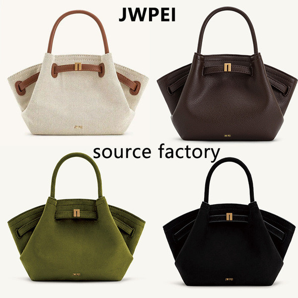 JW PEI Dumpling Bag 2024Hana ขนาดใหญ่ขนาดเล็กสุภาพสตรีไหล่กระเป๋า Messenger กระเป๋าถือกระเป๋า