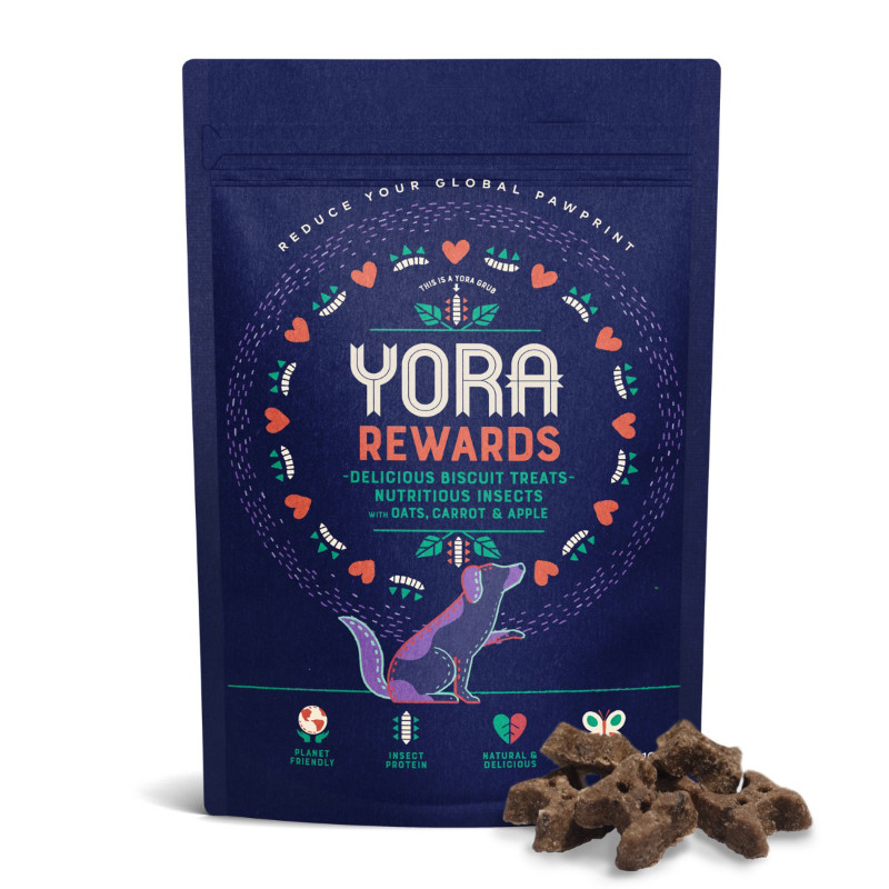 โยรา ขนมบิสกิต รีวอร์ดส สำหรับสุนัข 100 g(C2 YORA Rewards Baked Dog Treats 100 g(C2 [หมายเลขบาร์โค้ด