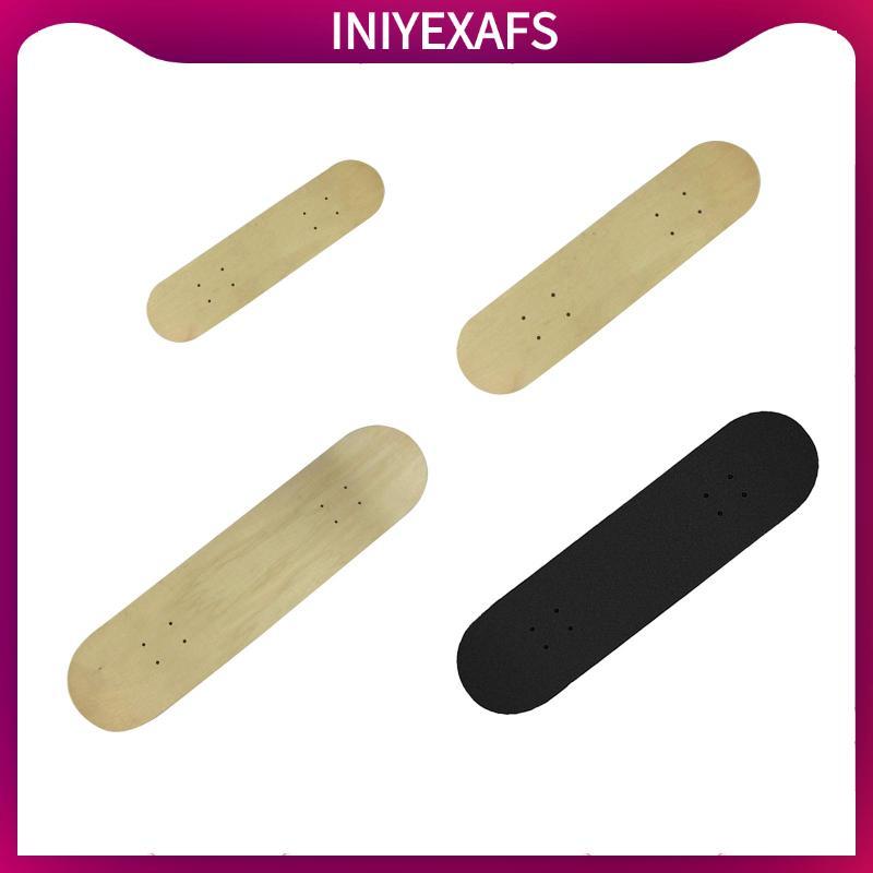MagiDeal Blank Skateboard Deck Detail สําหรับเด็กยังไม่เสร็จอุปกรณ์เสริมภายในบ้านสเก็ตบอร์ด Deck Map