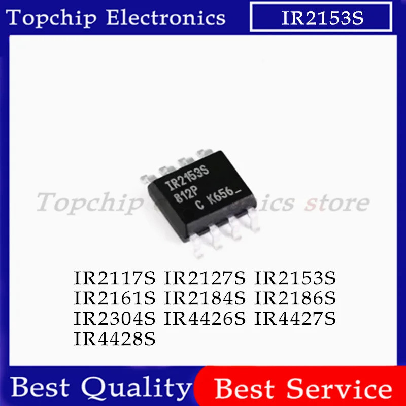 5pcs IR2153S IR2153 SMD IR2117S IR2127S IR2161S IR2184S IR2186S IR2304S IR2117 IR2161 IR2184 IR4427S
