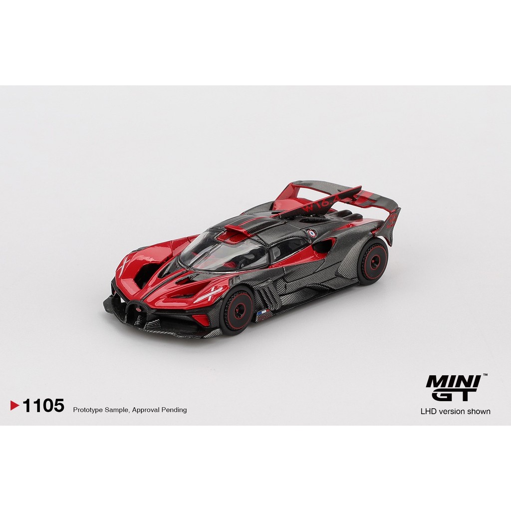 MINI GT No.1105 Bugatti Bolide Red MGT01105