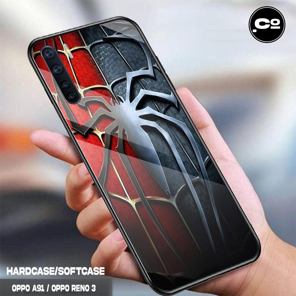 เคส HP OPPO A91 / OPPO RENO 3 - OPPO A91 / OPPO RENO 3 Case [ SPDMRN ] OPPO A91 / OPPO RENO 3 Silico