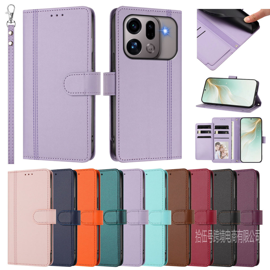 กรณีพลิกสําหรับOPPOค้นหาX9 Ultra A6X 4G/5G A6/A6C/A6S/A6T/A6Tpro A5 2025 A5i Pro A60 A3 A80 A38 A18 