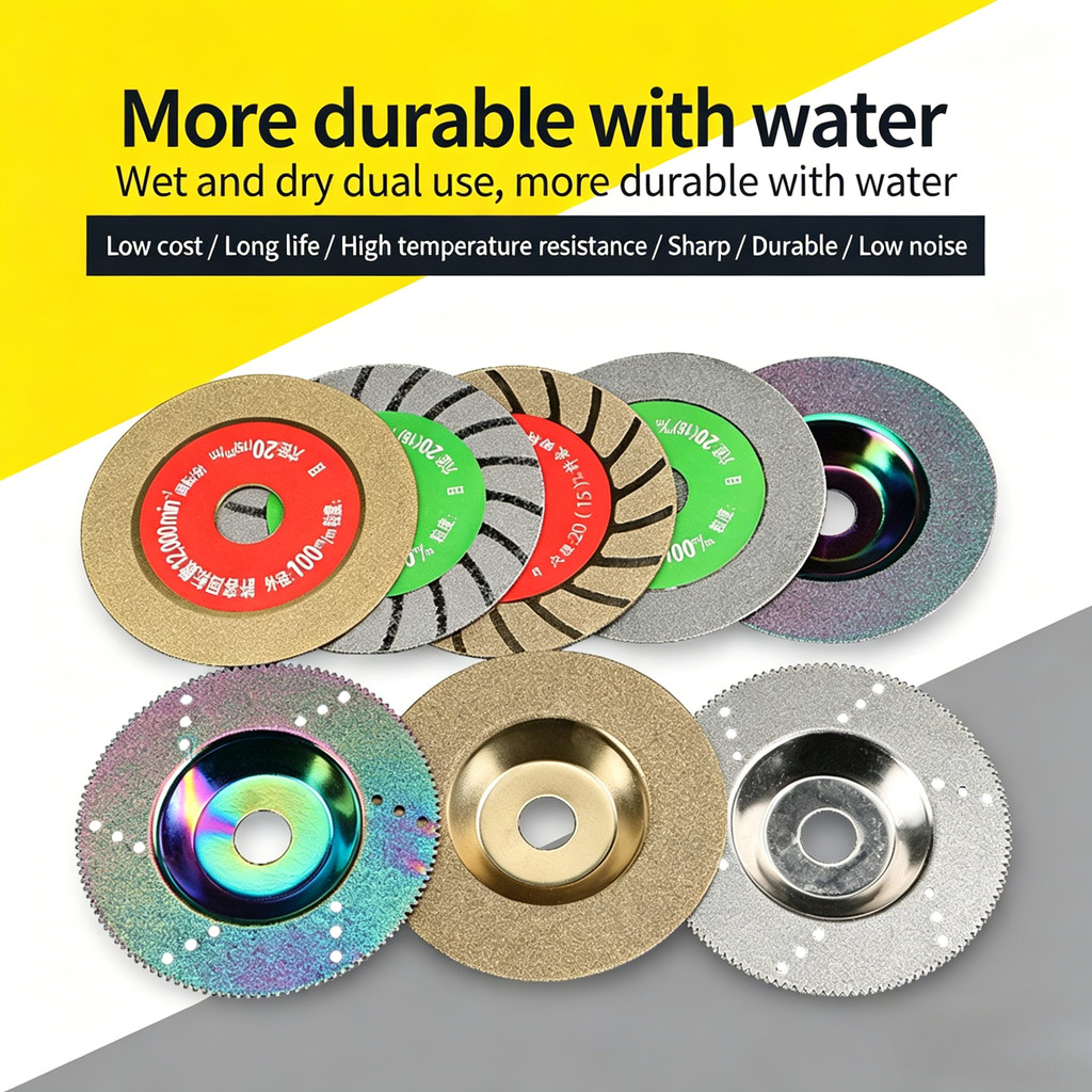 ALCDiamond Cutting Disc Dry/Wet Use สําหรับหินและกระเบื้อง
