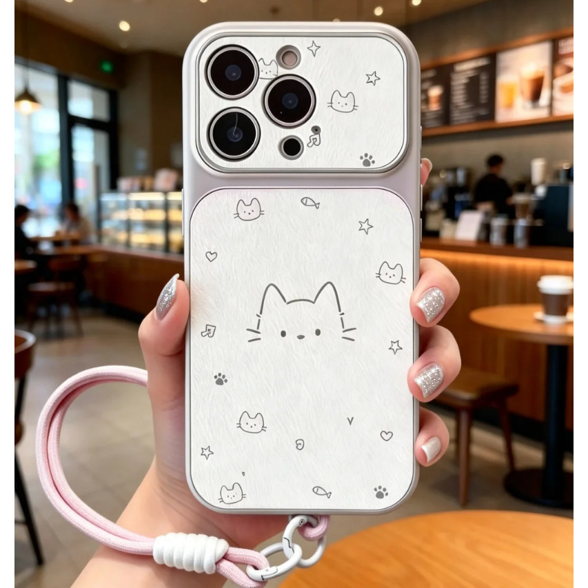💗💛-เหมาะสำหรับ เคสไอโฟน iPhone 17PROMAX 17/16PRO Apple 15PLUS 13 11 14PRO 12-CLMBKP4