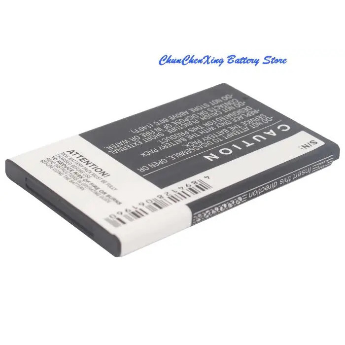 CS-DEP510SL แบตเตอรี่ 900mAh DBC-800A, XYP1110007704 สําหรับ Doro 6030, PhoneEasy 500, 500GSM, 506, 