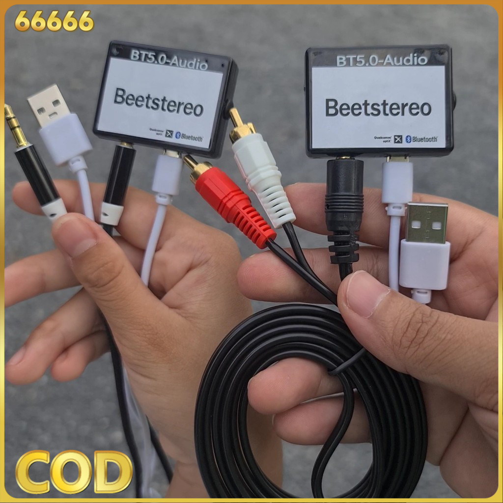 ตัวรับสัญญาณบลูทูธ บลูทูธ 5.0 audio รับไกล 30 เมตร